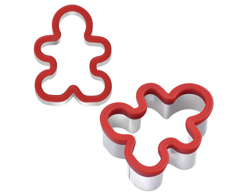 Форма для выпечки AN8-42 9,5см. "Пряничный человечек" метал.