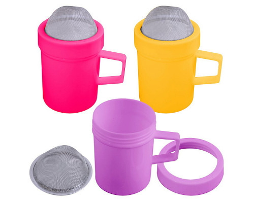 Кружка-сито для сах. пудры DA11-39 19см пластик