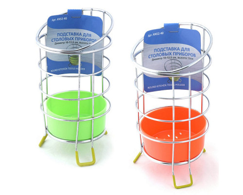Подставка для стол. приборов AN52-40 с поддоном сталь