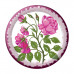 Поднос MT76-38 (розы) d-22см пластик кругл.