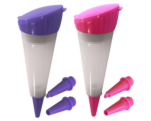 Декоратор для крема AN80-187 (пакет + 3насад. ) пластик