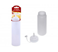 Бутыль для соуса Мультидом MS80-250 MS80-250 0,48л  пластик белый