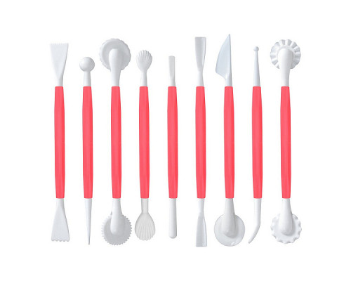 Набор для декора VL80-321 "Стеки" 9шт. 17см пластик