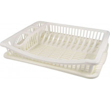 Сушилка для посуды и ст.приборов PT1153-5 Plast team пластик прямоугол.