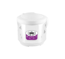 Мультиварка Homestar HS-2022 005271 5л 900Вт упр. электр. 10 програм. нерж сталь белый
