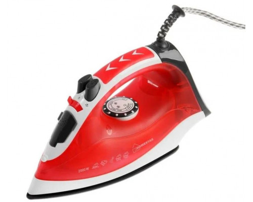 Утюг Homestar HS-4003 коралл 2000 Вт керам.покр. пар самоочистка