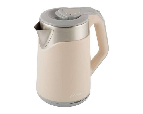 Чайник электрический Homestar HS-1019 розовый нерж.ст. диск 1,8 л 1500 Вт