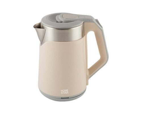 Чайник электрический Homestar HS-1019 розовый нерж.ст. диск 1,8 л 1500 Вт