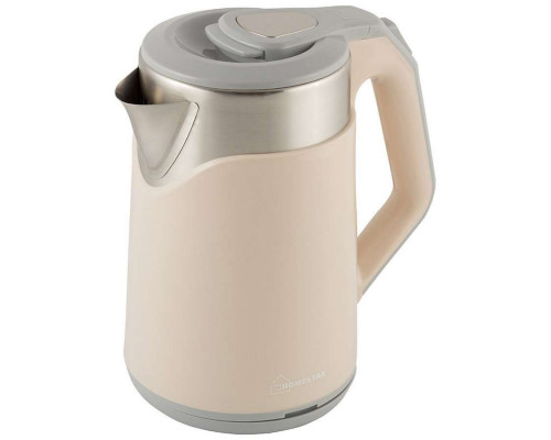 Чайник электрический Homestar HS-1019 розовый нерж.ст. диск 1,8 л 1500 Вт