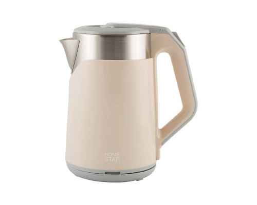 Чайник электрический Homestar HS-1019 розовый нерж.ст. диск 1,8 л 1500 Вт
