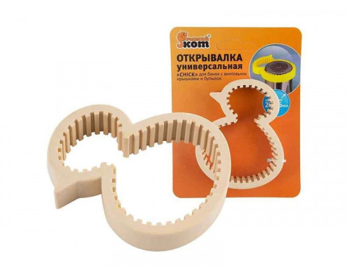 Открывалка для банок и бутыл. 004726 Рыжий кот "CHICK" 10х8х1,8см.