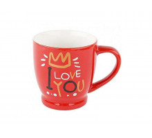 Кружка "LOVE YOU" 1430030, 0,23 л, керам.