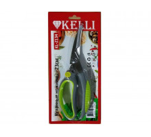 Ножницы кухонные KL-2134 Kelli 23см метал.