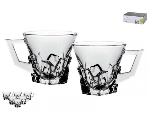 Кружки набор CF028 КОРАЛЛ 6пр. 0,155л
