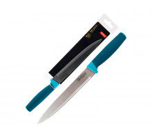 Нож разделочный Mallony MAL-02VEL 005525 19см нерж.ст. рукоять пластик чёрный