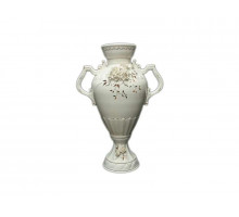 Ваза напольная 1426 Славянская керамика Афина белая 79см. керам.