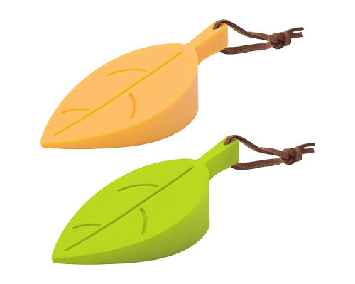 Фиксатор для дверей DH45-11 "Листок" 9x5x2,5см