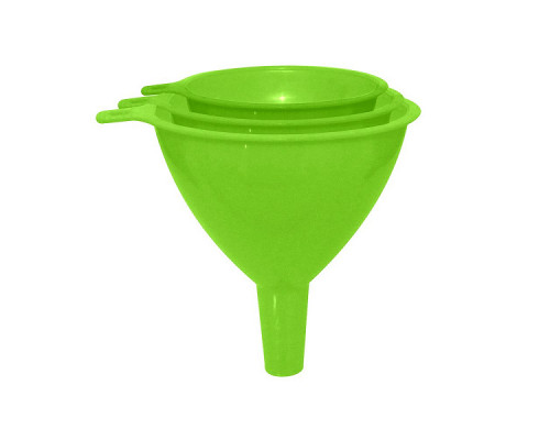 Воронки пластиковые набор VL80-183 3шт. 19см пластик