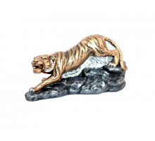 Статуэтка "Тигр на камнях" 8660 20см керам.