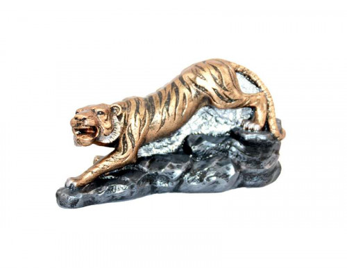 Статуэтка "Тигр на камнях" 8660 20см керам.