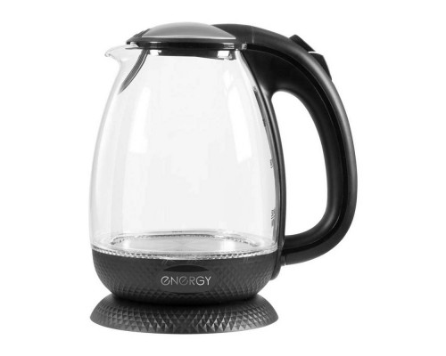 Чайник электрический Energy E-250 007122 1,7л стекло 2200Вт черный