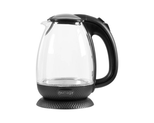 Чайник электрический Energy E-250 007122 1,7л стекло 2200Вт черный