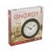 Часы настен. EC-118(009492) Energy d-27. 9см кругл.