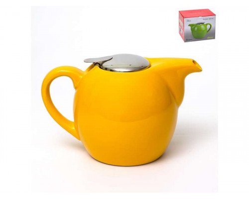Заварочный чайник 109-06037 Erlington керам. 1,3л желт. "Феличита"