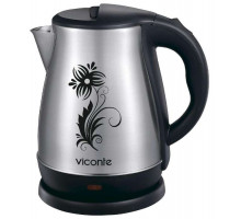 Чайник электрический Viconte VC-3251 матовый нерж.ст. диск 1,8 л 2200 Вт