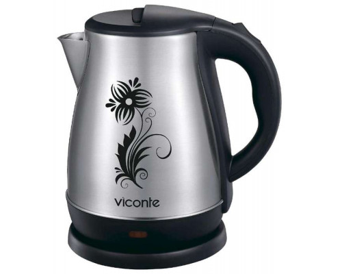 Чайник электрический Viconte VC-3251 матовый нерж.ст. диск 1,8 л 2200 Вт