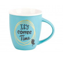 Кружка 2410054 "First Cofee", 0,37 л, фарф.