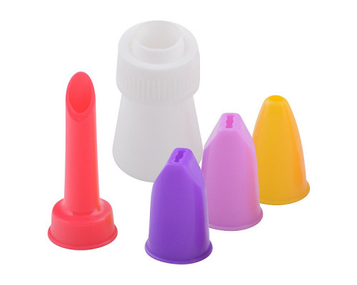 Насадки кондитерские VL8-172 "Айсинг" 5пр. пластик