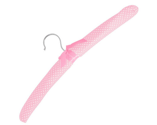 Вешалка-плечики 44-46р Мультидом Текстиль J26-103 дерево/сталь/полиэстер цвет в асс.