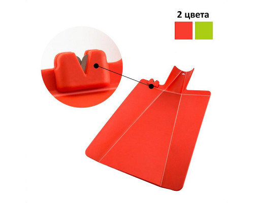 Доска разд. MT76-48 с ножеточкой 20х27см 5шт/уп. полипропилен