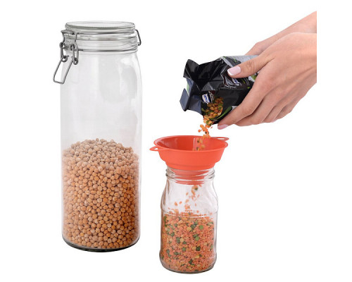 Воронка для банок МГ76-86 "Универсал" (4 диаметра) 10шт/уп. пластик