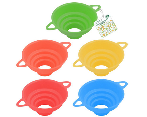 Воронка для банок МГ76-86 "Универсал" (4 диаметра) 10шт/уп. пластик