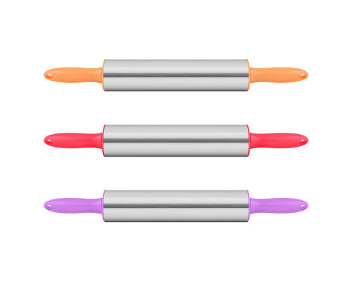Скалка большая AN80-116 42см нерж. ст.