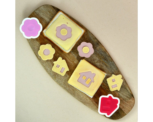 Декораторы для выпечки DH80-190 набор 2шт. 8шт/уп. пластик