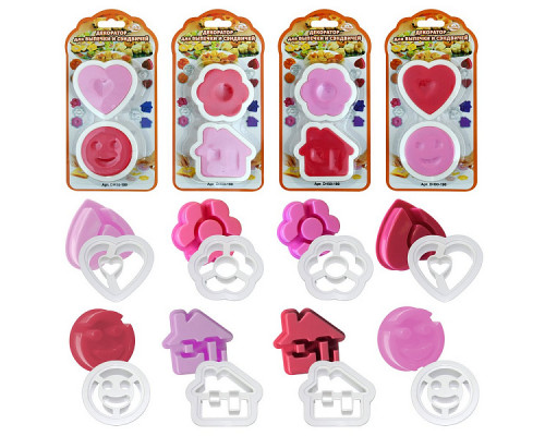 Декораторы для выпечки DH80-190 набор 2шт. 8шт/уп. пластик