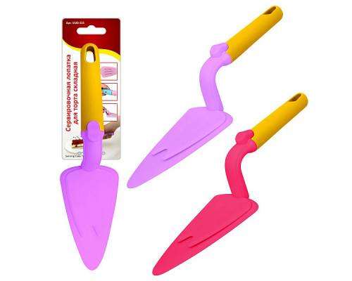 Лопатка для торта VL80-323 28см складная пластик