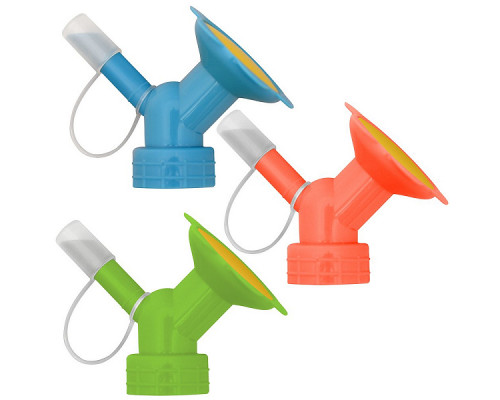 Насадка-лейка на бутылку VL83-153 "Ромашка" 8,5х6,5х5,5 см. 12шт/уп. пластик