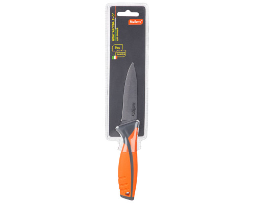Нож для овощей Mallony ARCOBALENO 005523 9,5см нерж.ст. оранжевый