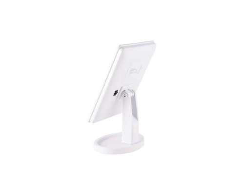 Зеркало косметич. EN-704(159940) Energy LED-подсветка складн. 16,5х21,5см. пластик бел.