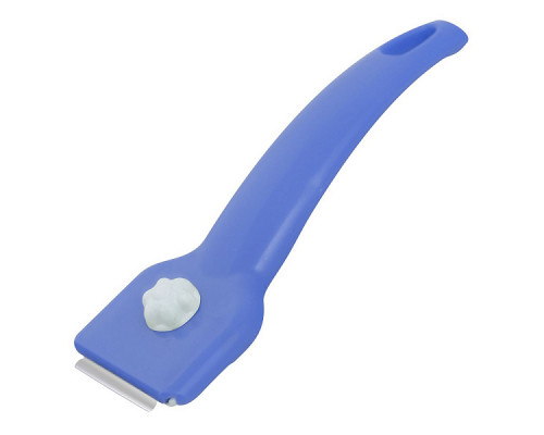 Скребок для стеклокерам. плит МТ58-177 20,8см пластик