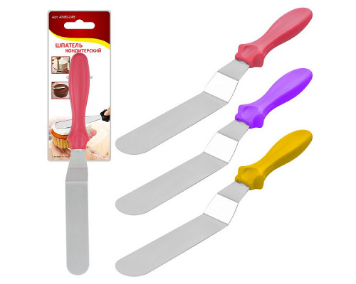 Шпатель кондитерский AN80-248 32см пласт. руч. нерж. ст.