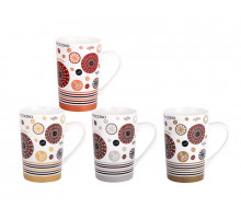 Кружка КОРАЛЛ KR737, 0,35 л, микс, с рис.