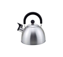 Чайник со свистком Mallony 310097 "MAL-039-MP", 2,5л, инд., нерж. ст., серебр.