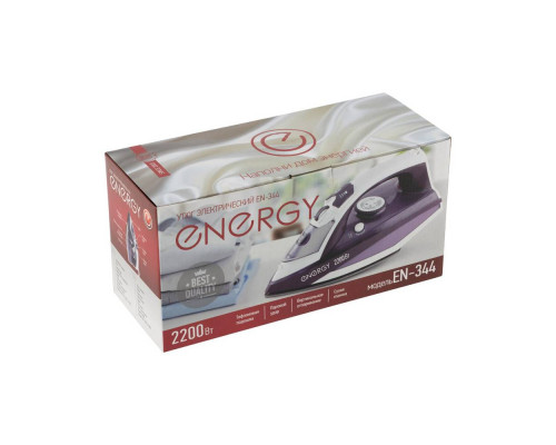 Утюг Energy EN-344 2200 Вт тефлон.покр. пар самоочистка