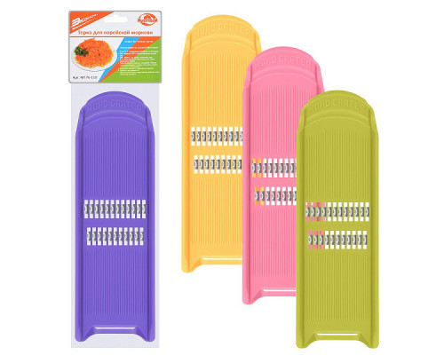 Терка для корейской моркови МТ76-110 "Эконом" 37см пластик