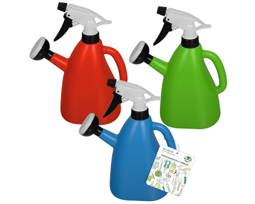 Опрыскиватель с лейкой J83-152 0,9л пластик